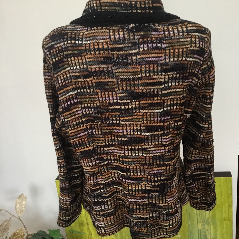 Misook sweater jacket. - Picture 2 of 4